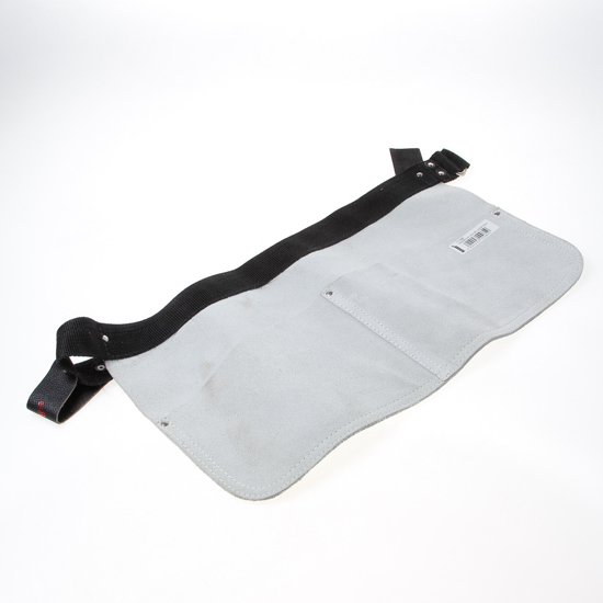 Afbeeldingen van SPIJKERSCHORT LEDER MET RIEM ZWART TC 0092