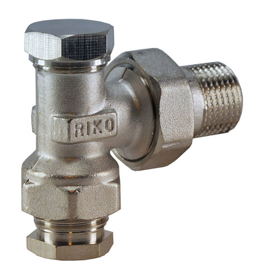 Afbeeldingen van RIKO REGELTEE + ADAPTOR HAAKS 1/2" X 15MM