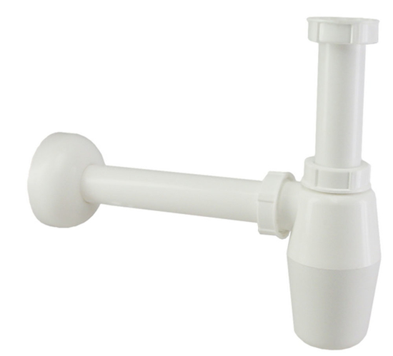 Afbeeldingen van BEKERSIFON WIT PVC 5/4" X 32MM