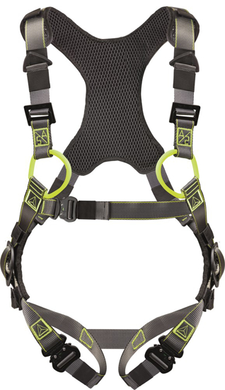Afbeeldingen van HARNAS/VALBEVEILIGINGSHARNAS - ALUMINIUM, POLYESTER - BEVESTIGINGSPUNT VOOR VALBEVEILIGING: DORSAAL, BORST - XL/XXL
