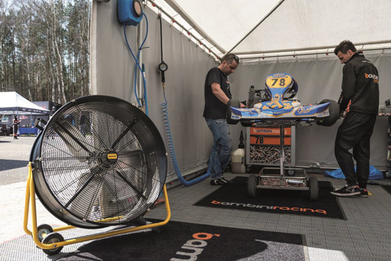 Afbeeldingen van MASTER INDUSTRIELE VENTILATOR DF 30 P 10200 M3-U