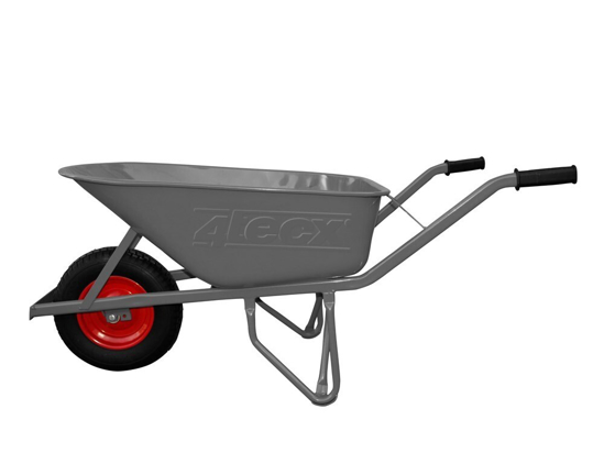 Afbeeldingen van KRUIWAGEN 80 LITER MODEL BASIS GRIJS 4T