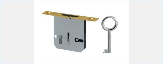 Afbeeldingen van MEUBELINSTEEKSLOT 668-25MM JUNIE