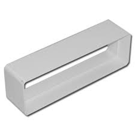 Afbeeldingen van LUCHTAFVOER, PLAT, VERBINDINGSSTUK 110 X 54MM. DHZ