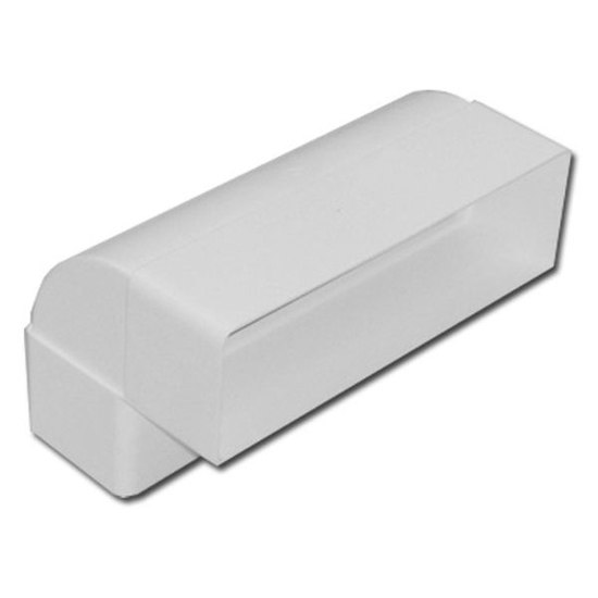 Afbeeldingen van LUCHTAFVOER, PLAT, BOCHT 110 X 54MM. DHZ