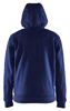 Afbeeldingen van HOODED SWEATSHIRT MET RITS GEVOERD MARINEBLAUW XL 493325148900XL