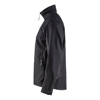Afbeeldingen van SOFTSHELL JACK ZWART/DONKERGRIJS M 495025169998M