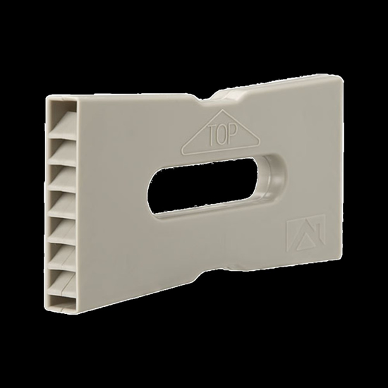 Afbeeldingen van STOOTVOEGVENTILATIEROOSTER KS WF GRIJS