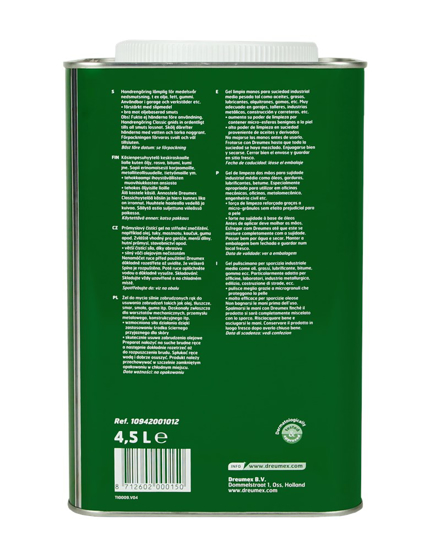 Afbeeldingen van DREUMEX HANDREINIGER CLASSIC BLIK 4.5L