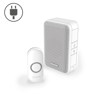 Afbeeldingen van HONEYWELL DRAADLOZE DEURBEL WIT DC311NP2