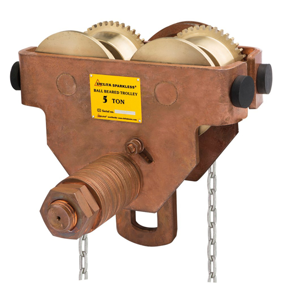 Afbeeldingen van DELTA SPARKLESS KETTINGLOOPKAT - 5 TON - 2,5 METER BEDIENINGSHOOGTE