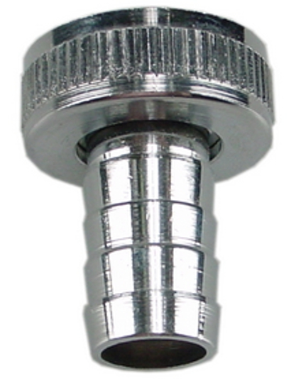 Afbeeldingen van SLANGWARTELSET + BORGRING CHROOM 1/2" X 3/4" 