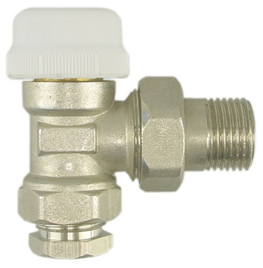 Afbeeldingen van RIKO THERMOSTATISCH VENTIEL ZONDER KNOP HAAKS + ADAPTOR 1/2"