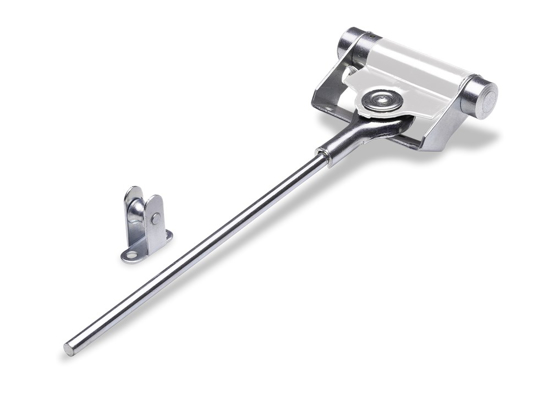 Afbeeldingen van DX DEURSLUITER ZWAARTE 3 STAAL WIT GELAKT