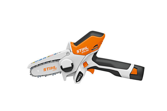 Afbeeldingen van STIHL GTA 26 ACCU-SNOEISCHAAR SET MET ACCU EN LADER