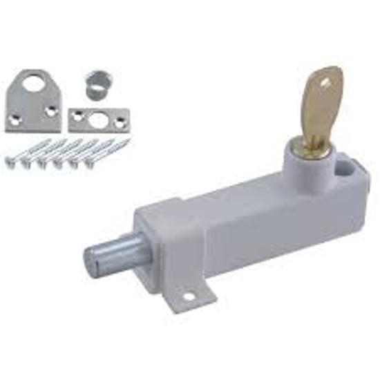 Afbeeldingen van SECUMAX SCHUIFPUISLOT 807 ZILVERGRIJS