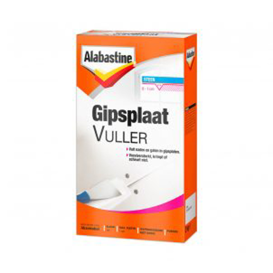 Afbeeldingen van ALABASTINE GIPSPLAATVULLER (POEDER) WIT 2KG