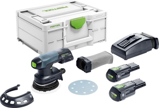 Afbeeldingen van FESTOOL ACCU EXCENTERSCHUURMACHINE ETSC 125 3,1 I-PLUS