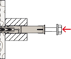 Afbeeldingen van KOZIJN-/CONSTRUCTIEPLUG SXR 10X60 FUS