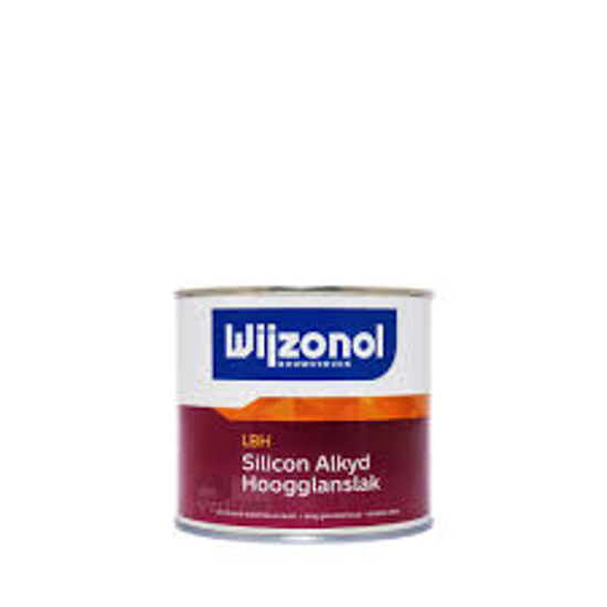 Afbeeldingen van WIJZONOL LHB HOOGGLANSLAK SILICON ALKYD BASIS WIT 475ML
