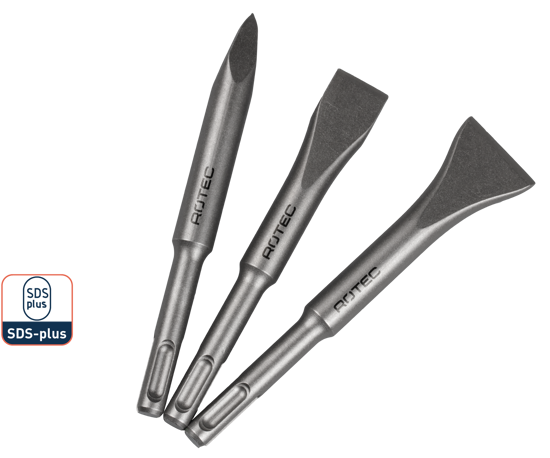 Afbeeldingen van SDS-PLUS BEITELSET 3-DLG, L=140