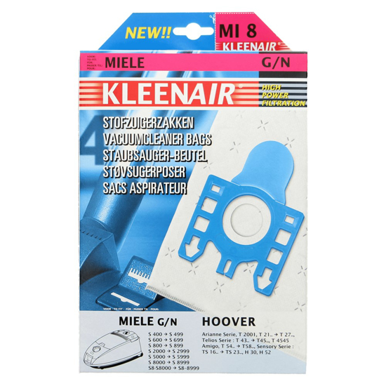 Afbeeldingen van HPF STOFZUIGERZAK MIELE GN MI-8 4STUKS