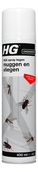 Afbeeldingen van HGX SPRAY TEGEN MUG EN VLIEGEN 400 ML