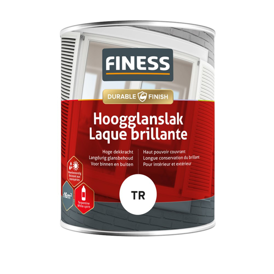 Afbeeldingen van FINESS HOOGGLANSLAK 1 LTR BASIS TR