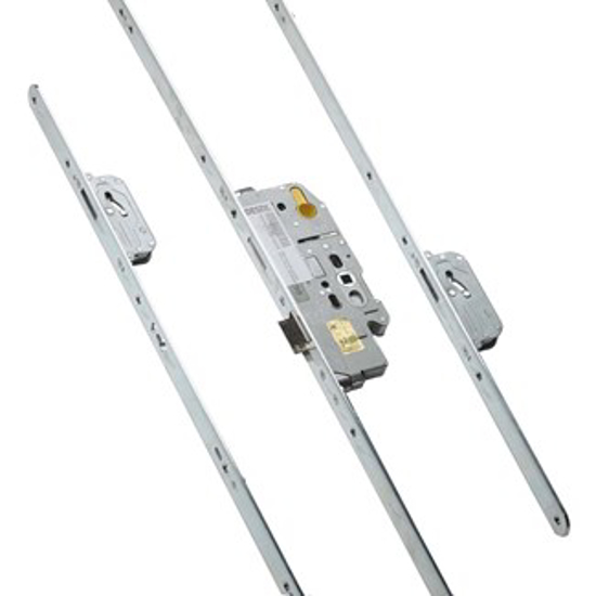 Afbeeldingen van HMB MEERPUNTSSLUITING SERIE 004 CILINDERBEDIEND SKG3 VOORPLAAT 24X1700MM DM55 PC72