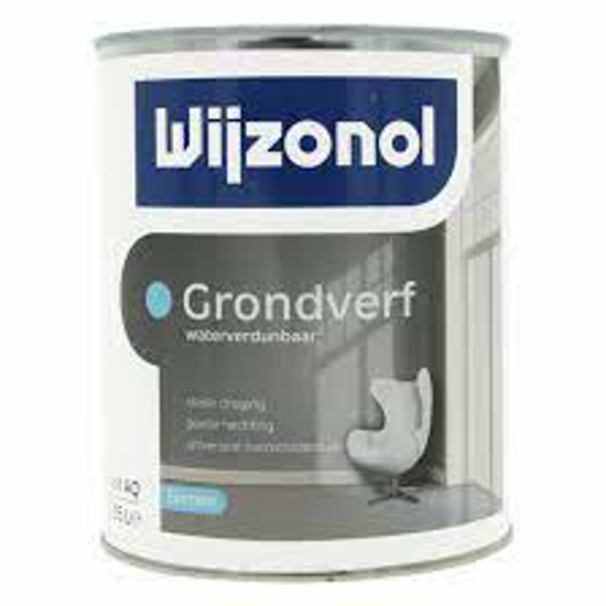 Afbeeldingen van WIJZONOL INTERIEUR GRONDLAK AQUA BASIS TRANSPARANT 450ML