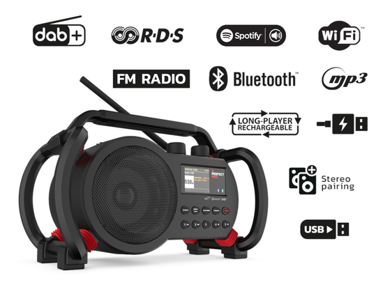 Afbeeldingen van PERFECTPRO RADIO NETBOX