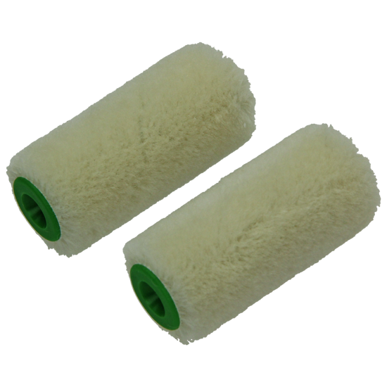 Afbeeldingen van VELOURSROLLER MOHAIR 5 CM 2 ST. BLISTER