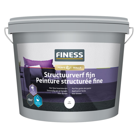 Afbeeldingen van FINESS STRUCTUURVERF FIJN 10L WIT