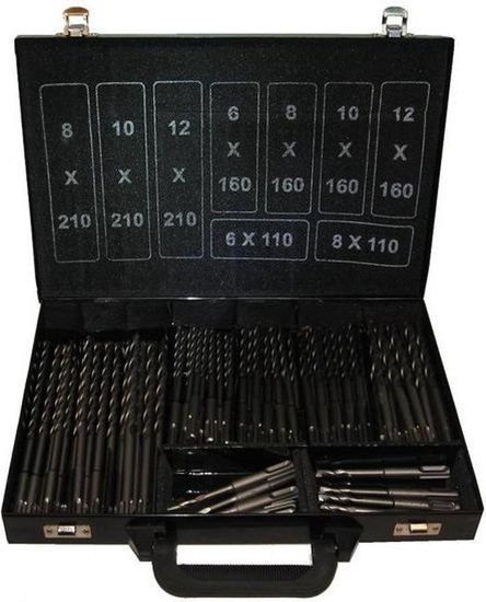 Afbeeldingen van SDS BORENSET 65 DLG IN METALEN KOFFER