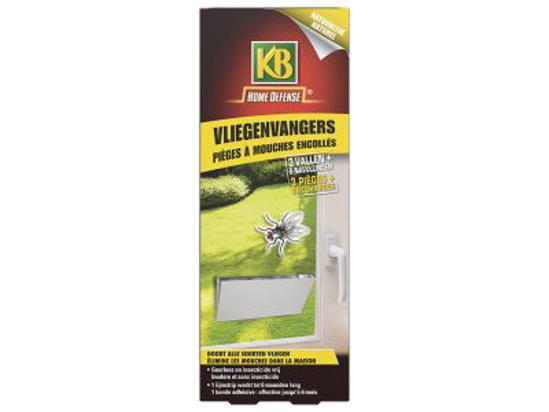 Afbeeldingen van HD VLIEGENVANGERS 3 ST/PAK MET 6 NAVULLINGEN