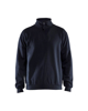 Afbeeldingen van SWEATSHIRT MET HALVE RITS DONKER MARINEBLAUW M 358711698600M