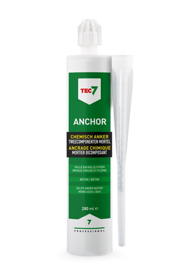Afbeeldingen van TEC7 ANCHOR CHEMISCH ANKER 280ML INCL 1 MENGTUIT