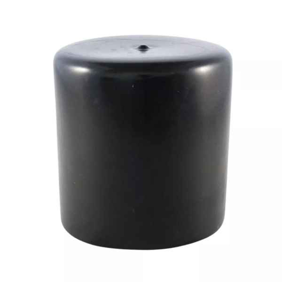 Afbeeldingen van DOMPELDOP ROND  PVC 10 X 20  ZWART