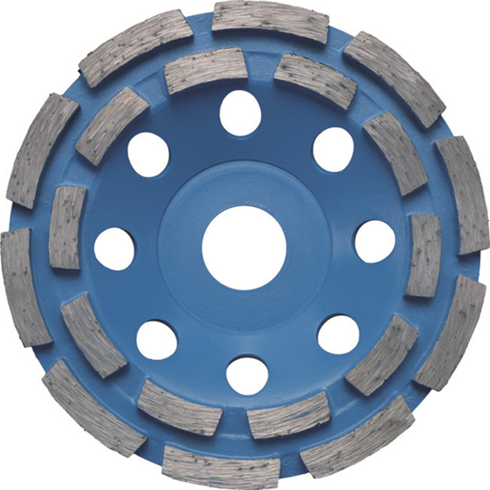 Afbeeldingen van DIAMANT-KOMSCHIJF 'BLACK-LINE', ø125Xø22,2 / DUBBEL-RIJIG