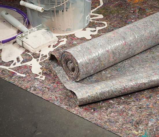 Afbeeldingen van CARAT DUSTPROTECT AFDEKVILT VOOR DIVERSE OPPERVLAKKEN 100CM ROL 10MTR