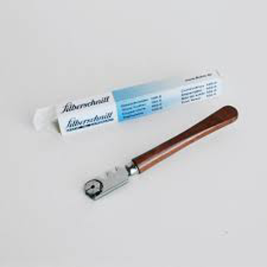 Afbeeldingen van SILBERSCHNITT GLASSNIJDER MET HOUTEN HEFT