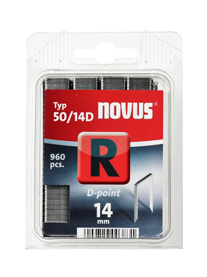 Afbeeldingen van NOVUS VLAKDRAAD NIETEN R50 16MM 960ST 042-0470 ##NML