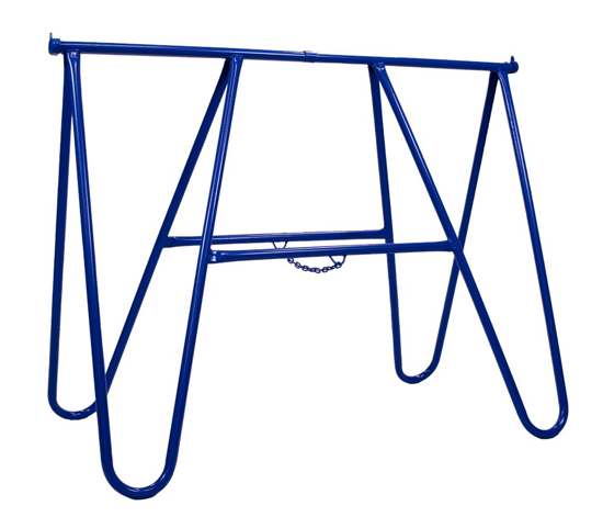 Afbeeldingen van KLAP SCHRAAG 85X110CM BLAUW GELAKT Q235