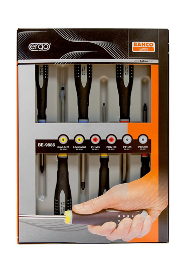 Afbeeldingen van SCHROEVENDRAAIERSET ERGO 6D