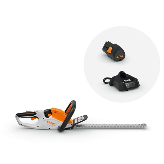 Afbeeldingen van STIHL HSA 30 ACCU HEGGENSCHAAR 18" - 45 CM SET INCL ACCU EN LADER