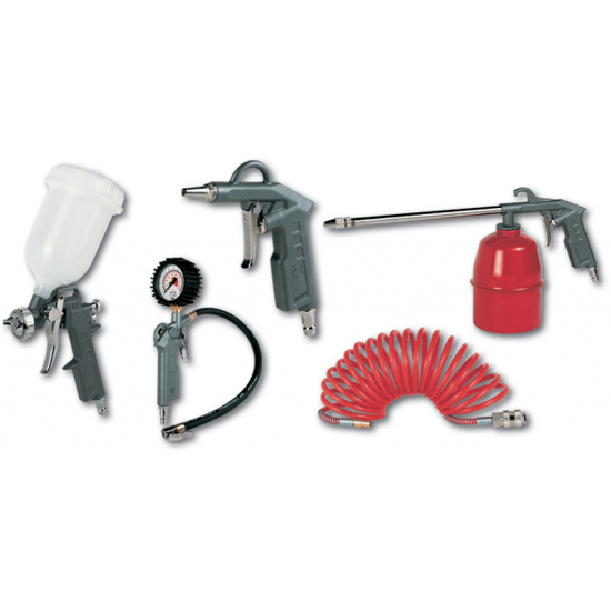 Afbeeldingen van CONTIMAC PERSLUCHTKIT 5-DELIG (METAAL)