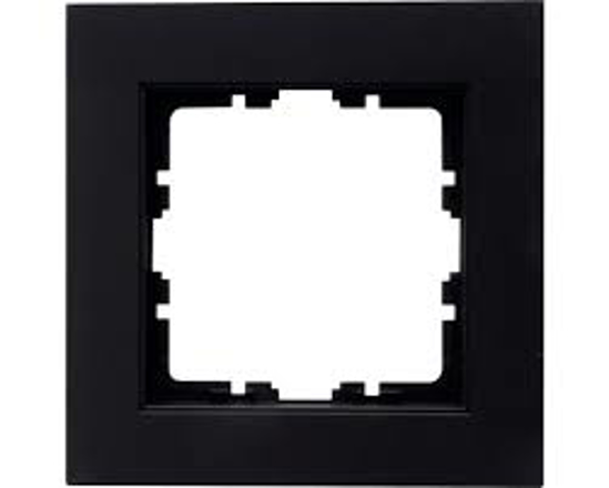 Afbeeldingen van ATHENIS 55 AFDEKRAAM 1-VOUDIG MAT ZWART