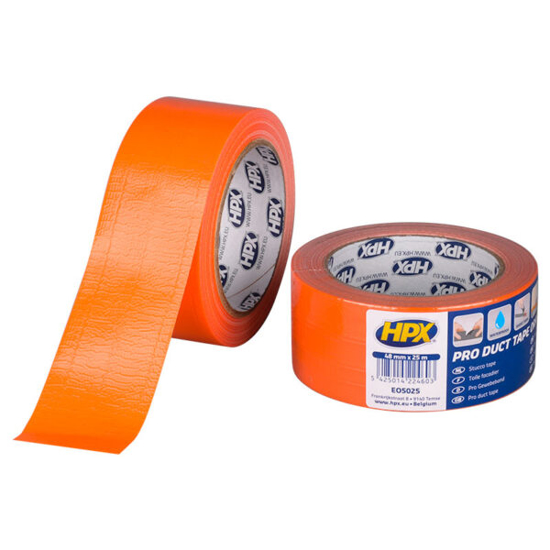 Afbeeldingen van HPX PRO DUCT TAPE ORANJE 48MM X 50M