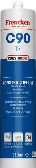 Afbeeldingen van CONSTRUCTIELIJM TIX TR. KO 310ML 72102