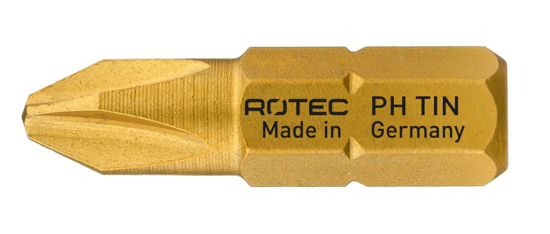 Afbeeldingen van SCHROEFBIT TIN, C6.3, PH 2X25